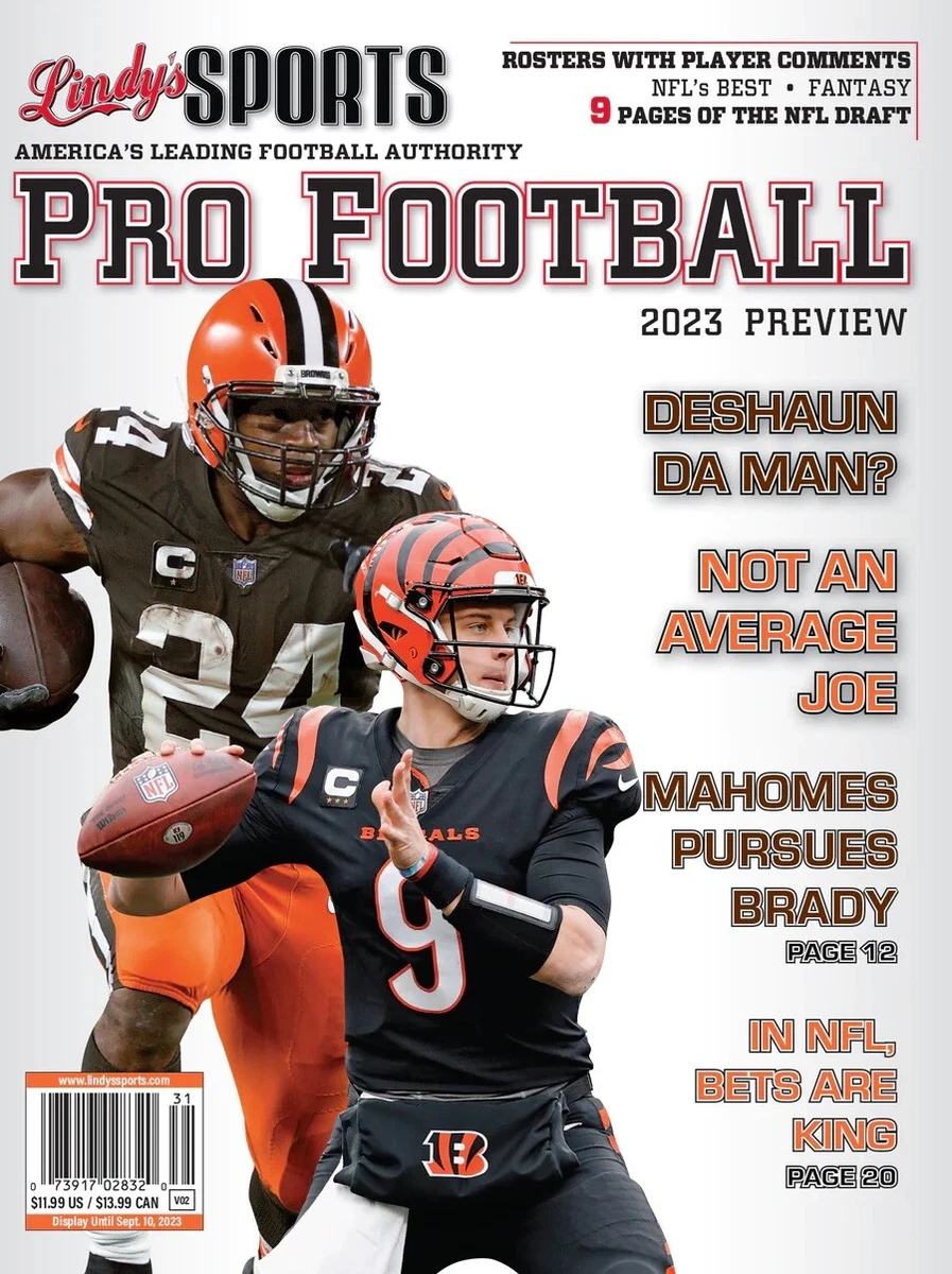 Athlon Sports 2023 NFL PRO FOOTBALL PREVIEW MAGAZINE Covers, 45 OFF
