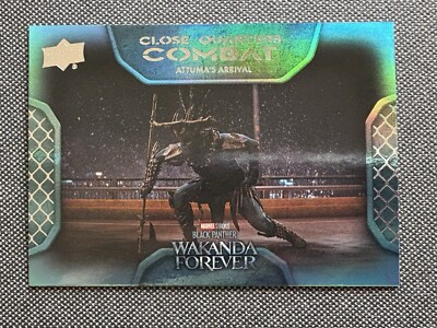 2024 UD BLACK PANTHER Wakanda FOREVER Close Quarters Combat CQ-9