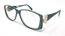 WOMENS SILHOUETTE EYEGLASSES M 1210 /20 C 2929 GREEN VINTAGE