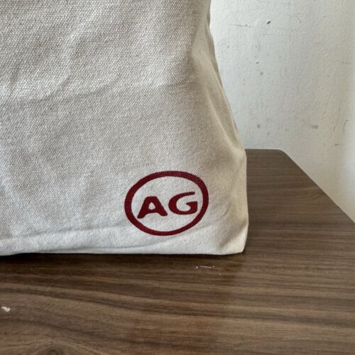 AG Jeans Adriano Goldschmied Natural Brown Caves Medium Tote Bag Shopping - Picture 3 of 9
