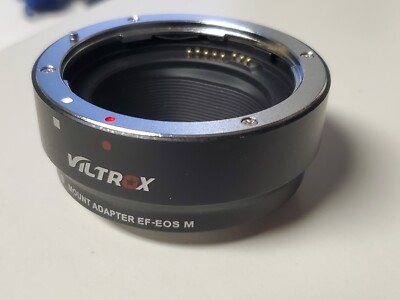 Viltrox EF-EOS M Lens Auto Focus Mount Adapter --No Caps