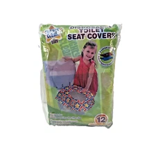 2X 12 Count Pks Mighty Clean Baby Disposable Toilet Seat Covers (24 total)