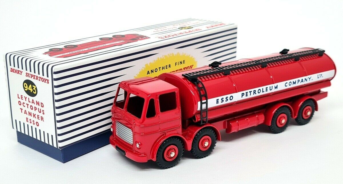 Atlas Dinky 943 Leyland Octopus Tanker Esso Diecast Toys