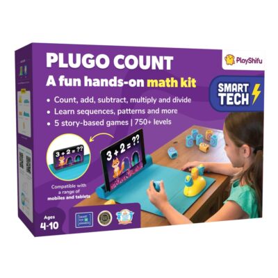PlayShifu Plugo Count Kit + App  Educational Math Toy for Kids Age 4 to 8 5 I...