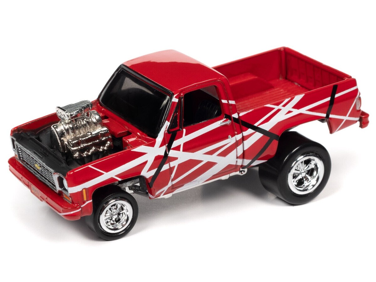 2021 Johnny Lightning *ZINGERS* Red 1973 Chevy Cheyenne 10
