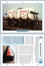 Milk Transportation - Golden Age - British - Legendary Trains Maxi Card