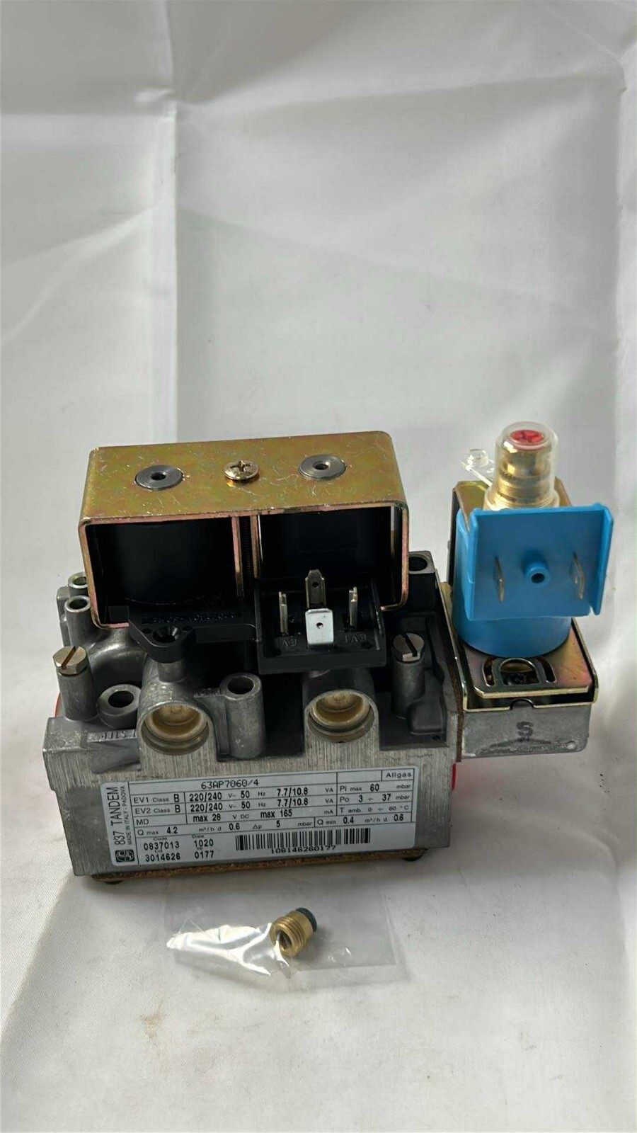 IDEAL 174604 GAS VALVE SIT 836-837 TANDEM 0837013 - NEW FREE DELIVERY