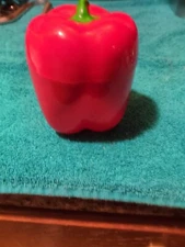 Hutzler Plastic Red Pepper Saver - Dishwasher Safe - Approx 5 " Tall 
