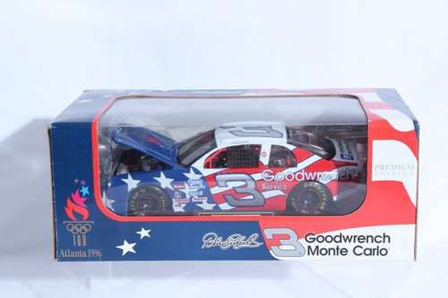 Dale Earnhardt Sr 3 1996 GM Goodwrench Monte Carlo Atlanta Olympics 1/24 Diecast - 第 1/7 張圖片