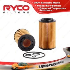 Ryco Oil Filter for Mercedes Benz CLS250d C218 CLS280 CLS300 C219 CLS350 E200