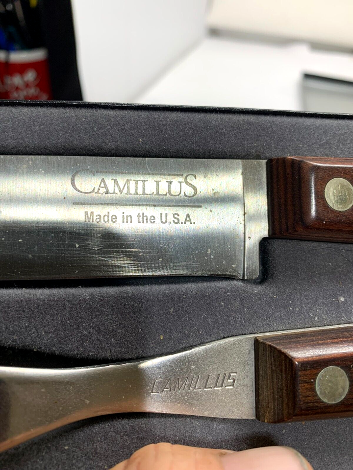 Camillus Carving Knife Set U.S.A MADE eBay