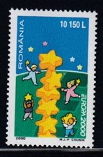 ROMANIA Europa 2000 MNH stamp