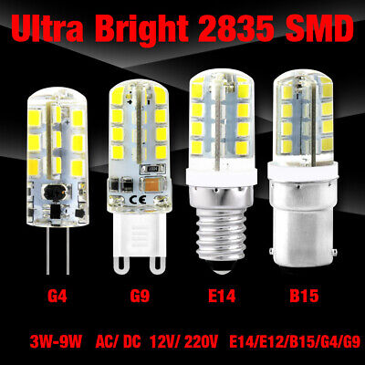 10x G4 G9 B15 E12 E14 10W LED Warm/Cool White Corn Bulbs Light Blub SMD Lamp BP
