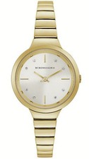 BCBGMAXAZRIA BG50675003 Women's Crystallized Gold Tone Steel Watch
