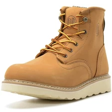 6 Inch Soft Toe Boot, Non-Slip Anti-Fatigue Wedge Sole Shoes EH (306-308)