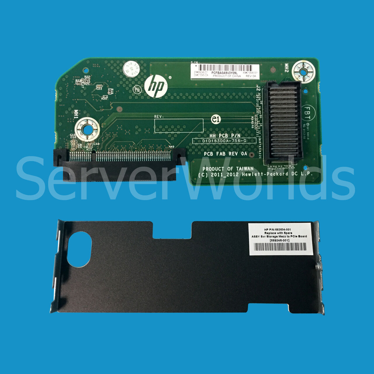 HP 682632-B21 SL454x Mezz PCIe Option Kit 689249-001 013545-001 Klasyczna nowość