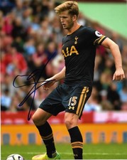 Tottenham Hotspur Eric Dier Autographed Signed 8x10 Photo COA C