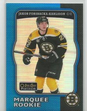 2017-18 OPC Platinum Marquee Rookie Retro Blue Jakob Forsbacka-Karlsson # 90/149