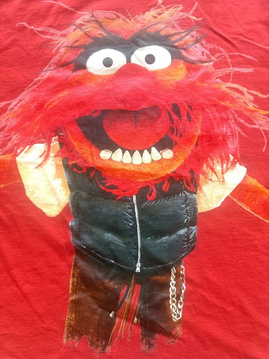 Disney Muppets x Moncler 1952 Red Animal Graphic T-Shirt