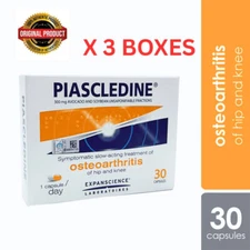 3 X Piascledine 300mg Anti-Rheumatic Osteoarthritis Relief Joint Pain 30's Caps