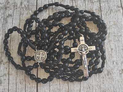 Saint St Benedict 20 Decade Rosary Chaplet St Benedict medal