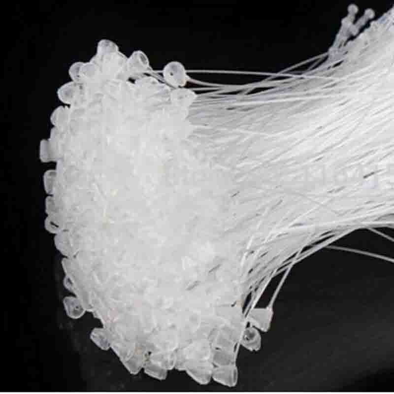 1000pcs Lock Pin Security Loop Plastic Price Label Tag Fastener Tie ...