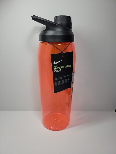 Nike Hypercharge Chug Water Bottle 32oz Twist Cap (Just Do It) New - Picture 4 of 4