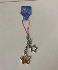DISNEY HANNAH MONTANA MOBILE PHONE CHARM SILVER METAL ROCK RANGE  D72322