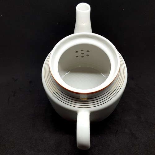 Vintage Verbilki Dimitrov Porcelain Teapot - Russia - Simple Yet Elegant MCM - Picture 5 of 12
