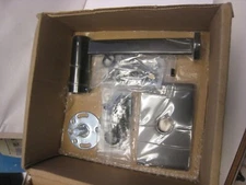 Emtek 2804US10B Modern Single Post Toilet Paper Holder Contemporary Collection