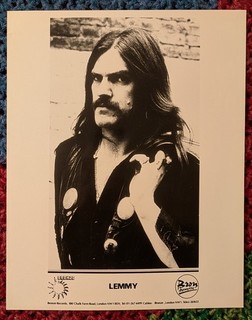 LEMMY MOTORHEAD Original Promo Photo. Bronze Records. Hawkwind.