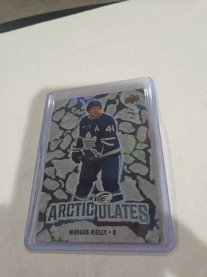 2024 25 Upper Deck Ice Black 1 Of 1 Arctic Ulates Morgan Rielly
