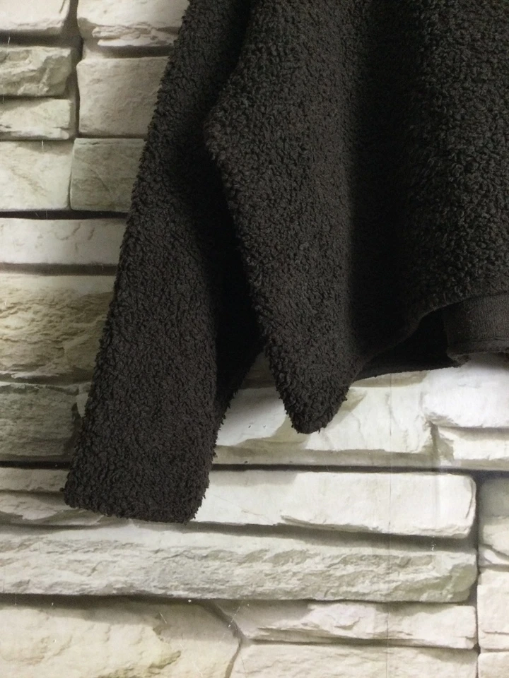 cocon.commerz PRIVATSACHEN MENSCHÖN  Pulli aus ÖKOTEDDY in braun Größe 2 - Bild 4 von 4