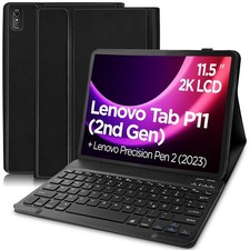 Custodia con Tastiera per Lenovo Tab P11 (2nd Gen) 11.5 Pollici