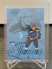 Robert Thomas 2025-26 Upper Deck Flair Blue Ice #113 /49 – St. Louis Blues