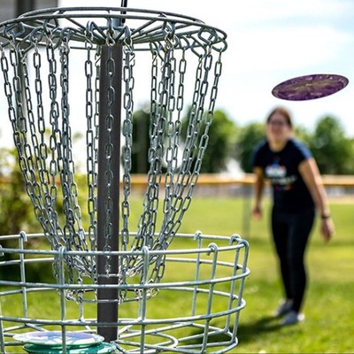 Disc Golf Basket Silence Quick Installation Easy to Use Accessory Quieter