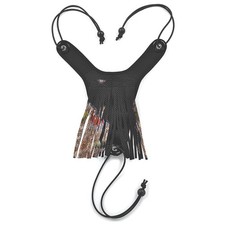 C4 Carbon schienalino mimetico con frange per apnea e pesca sub