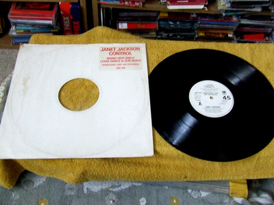 12'' MAXI SINGLE PROMO JANET JACKSON CONTROL AMY359 1986