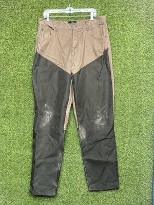 Red Head Brush Guard Field Pants Mens 36x34 Suspender Buttons Workwear Outdoor