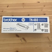 Genuine Brother TN-460 Black High Yield Toner Cartridge - NEW SEALED