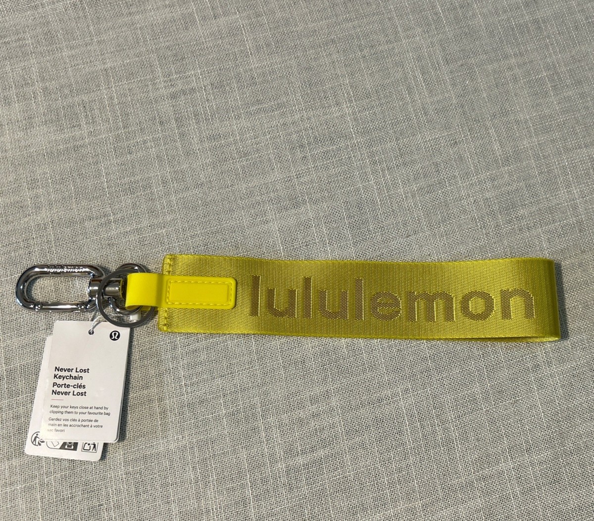 lululemon backpack keychain dupe Never Lost Key Chain 9" (Black/Super Dark) at Amazon Men's Clothing store Clip This Tiny Everywhere Backpack Onto A Bigger Bag Or Accessory And Keep Your Ear Buds Lost My Lulu Crew Keychain