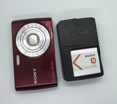 Sony Cyber-shot DSC-W510 12.1MP Digital Camera - Black for sale