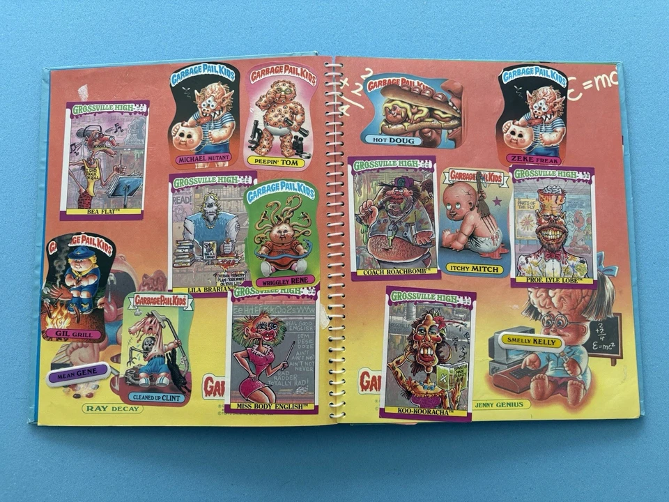 Álbum de pegatinas Canada Imperial Toys cubo de basura niños muy raro extranjero GPK usado Foto 3 de 4