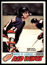 1977-78 O-Pee-Chee *C* Andre St. Laurent Detroit Red Wings #171