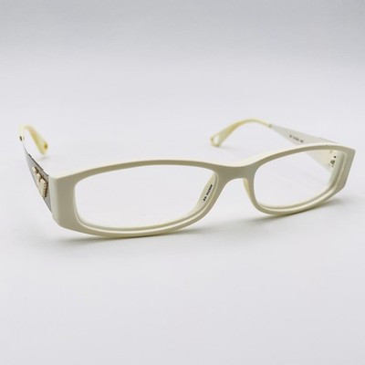 EMPORIO ARMANI Brille WEISS RECHTECKIG Brillengestell MOD: EA9414 BFT