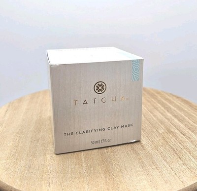 NEW Tatcha The Clarifying Clay Mask 1.7 oz / 50 ml Full Size Box Authentic