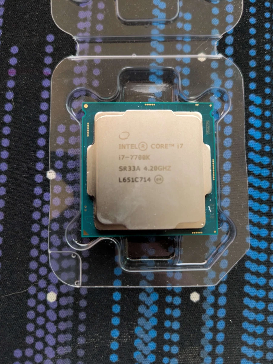 Intel Core i7-7700K Processor Model Computer Processors (CPUs) for