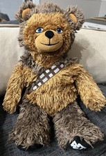DISNEY STAR WARS BUILD A BEAR CHEWBACCA 18  PLUSH, Stuffed Animal