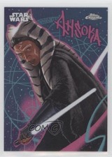 2025 Topps Chrome Star Wars Galactic Graffiti Ahsoka Tano #GG-1 0n64