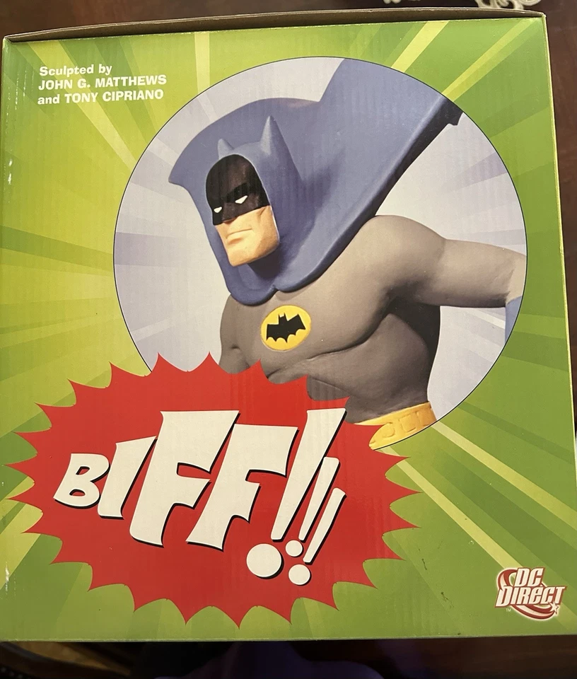 DC DIRECT Batman and Robin 1960's TV Show Statue Set LOW#20/860 MIB - Image 2 of 4